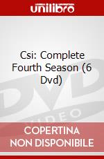 Csi: Complete Fourth Season (6 Dvd) dvd