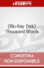 (Blu-Ray Disk) Thousand Words brd