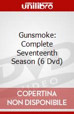 Gunsmoke: Complete Seventeenth Season (6 Dvd) dvd