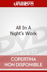 All In A Night's Work dvd