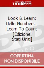 Look & Learn: Hello Numbers - Learn To Count [Edizione: Stati Uniti] dvd