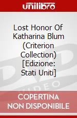 Lost Honor Of Katharina Blum (Criterion Collection) [Edizione: Stati Uniti] dvd