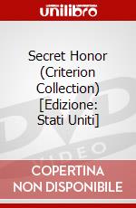 Secret Honor (Criterion Collection) [Edizione: Stati Uniti] dvd