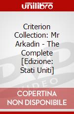 Criterion Collection: Mr Arkadin - The Complete [Edizione: Stati Uniti] dvd