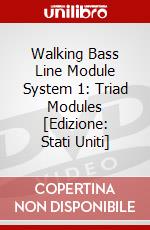 Walking Bass Line Module System 1: Triad Modules [Edizione: Stati Uniti] dvd
