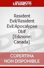 Resident Evil/Resident Evil:Apocalypse Dblf [Edizione: Canada] dvd