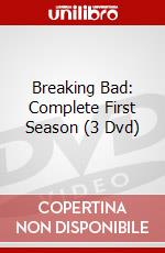 Breaking Bad: Complete First Season (3 Dvd) dvd