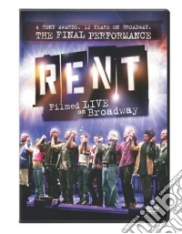 Rent: Filmed Live On Broadway dvd