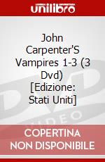 John Carpenter'S Vampires 1-3 (3 Dvd) [Edizione: Stati Uniti] dvd