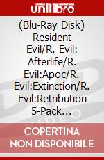(Blu-Ray Disk) Resident Evil/R. Evil: Afterlife/R. Evil:Apoc/R. Evil:Extinction/R. Evil:Retribution 5-Pack English/Bilingual brd
