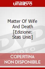 Matter Of Wife And Death [Edizione: Stati Uniti] dvd