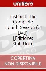 Justified: The Complete Fourth Season (3 Dvd) [Edizione: Stati Uniti] dvd