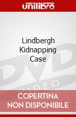 Lindbergh Kidnapping Case dvd