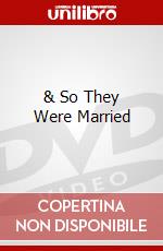 & So They Were Married dvd