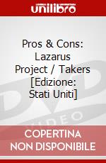 Pros & Cons: Lazarus Project / Takers [Edizione: Stati Uniti] dvd