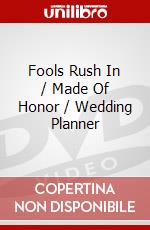 Fools Rush In / Made Of Honor / Wedding Planner dvd