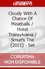 Cloudy With A Chance Of Meatballs / Hotel Transylvania / Smurfs The (2011) - Set dvd