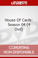 House Of Cards: Season 04 (4 Dvd) dvd