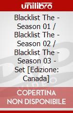 Blacklist The - Season 01 / Blacklist The - Season 02 / Blacklist The - Season 03 - Set [Edizione: Canada] dvd