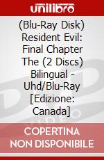 (Blu-Ray Disk) Resident Evil: Final Chapter The (2 Discs) Bilingual - Uhd/Blu-Ray [Edizione: Canada] brd