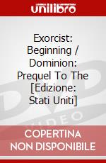Exorcist: Beginning / Dominion: Prequel To The [Edizione: Stati Uniti] dvd