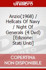 Anzio(1968) / Hellcats Of Navy / Night Of Generals (4 Dvd) [Edizione: Stati Uniti] dvd