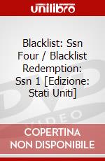 Blacklist: Ssn Four / Blacklist Redemption: Ssn 1 [Edizione: Stati Uniti] dvd