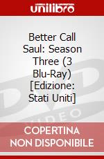 Better Call Saul: Season Three (3 Blu-Ray) [Edizione: Stati Uniti] dvd