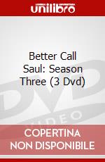Better Call Saul: Season Three (3 Dvd) dvd