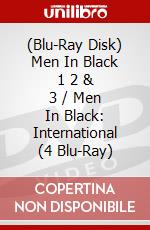 (Blu-Ray Disk) Men In Black 1 2 & 3 / Men In Black: International (4 Blu-Ray) brd