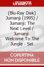 (Blu-Ray Disk) Jumanji (1995) / Jumanji: The Next Level / Jumanji: Welcome To The Jungle - Set brd