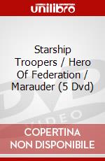 Starship Troopers / Hero Of Federation / Marauder (5 Dvd) dvd