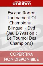 Escape Room: Tournament Of Champions - Bilingual - Dvd (Jeu D'?Vasion : Le Tournoi Des Champions) dvd