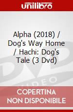 Alpha (2018) / Dog's Way Home / Hachi: Dog's Tale (3 Dvd) dvd