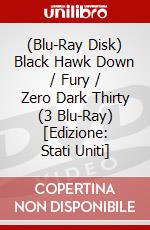 (Blu-Ray Disk) Black Hawk Down / Fury / Zero Dark Thirty (3 Blu-Ray) [Edizione: Stati Uniti] brd
