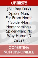 (Blu-Ray Disk) Spider-Man: Far From Home / Spider-Man: Homecoming / Spider-Man: No Way Home (3 Discs) brd