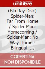 (Blu-Ray Disk) Spider-Man: Far From Home / Spider-Man: Homecoming / Spider-Man: No Way Home - Bilingual - Multi-Feature - (3 Uhd) [Edizione: Canada] brd