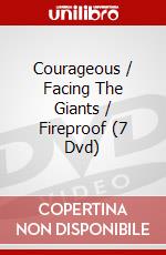 Courageous / Facing The Giants / Fireproof (7 Dvd) dvd