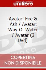 Avatar: Fire & Ash / Avatar: Way Of Water / Avatar (3 Dvd) dvd