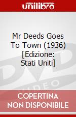 Mr Deeds Goes To Town (1936) [Edizione: Stati Uniti] dvd