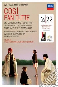 Wolfgang Amadeus Mozart. Così fan tutte dvd