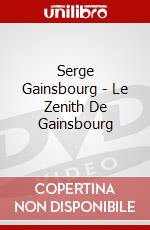 Serge Gainsbourg - Le Zenith De Gainsbourg dvd