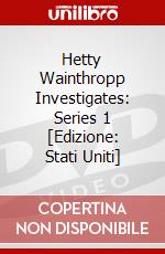 Hetty Wainthropp Investigates: Series 1 [Edizione: Stati Uniti] dvd