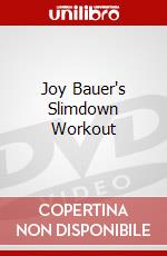 Joy Bauer's Slimdown Workout dvd