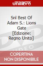 Snl Best Of Adam S.: Lions Gate [Edizione: Regno Unito] dvd