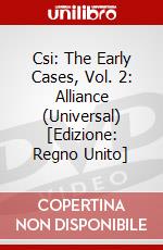 Csi: The Early Cases, Vol. 2: Alliance (Universal) [Edizione: Regno Unito] dvd