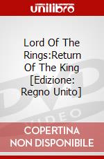 Lord Of The Rings:Return Of The King [Edizione: Regno Unito] dvd