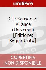 Csi: Season 7: Alliance (Universal) [Edizione: Regno Unito] dvd