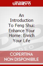 An Introduction To Feng Shui: Enhance Your Home: Enrich Your Life dvd