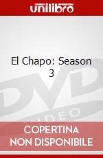 El Chapo: Season 3 dvd